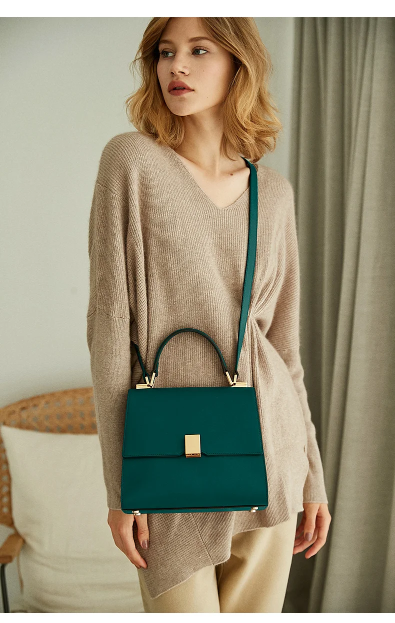 EMINI HOUSE классическая сумка с замком роскошные сумки женские сумки дизайнерские сумки через плечо из спилка для женщин сумка на плечо