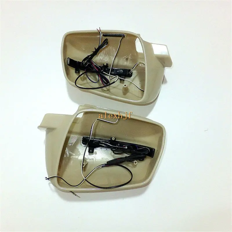 Светодиодные лампы для зеркала заднего вида + крышка сигналы поворота DRL чехол