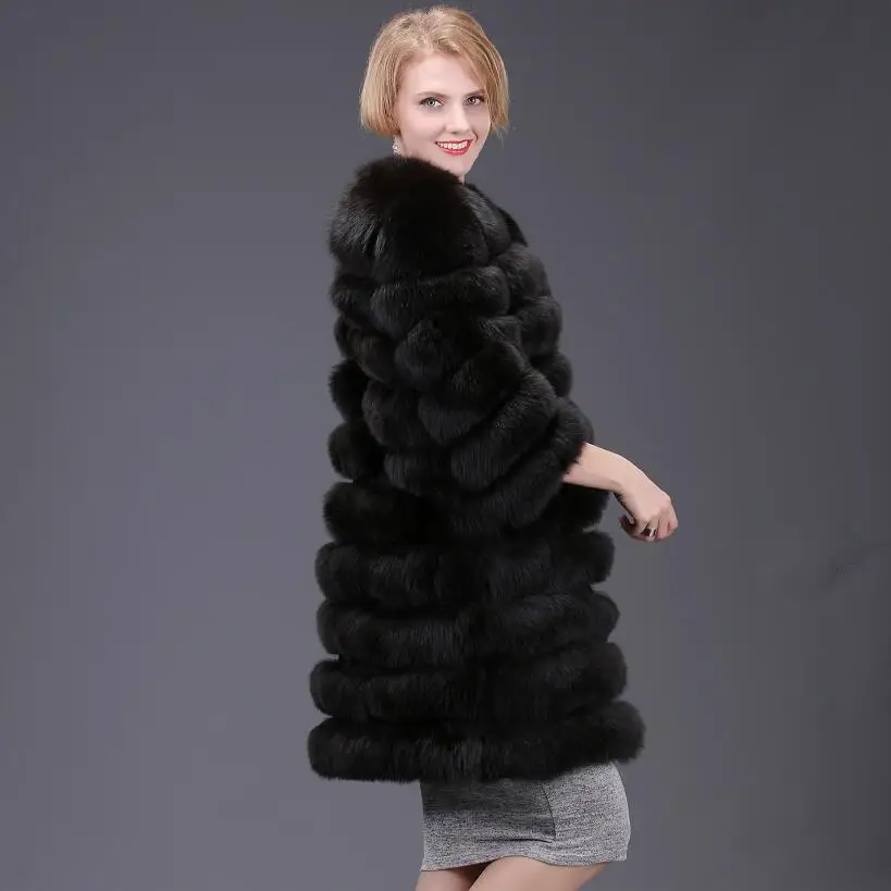 Женская зимняя куртка со съемным искусственным мехом|real fox fur|fox furreal fur coat |