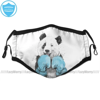 

Panda Mouth Face Mask The Winner Facial Mask Kawai Cool with 2 Filters for Adult