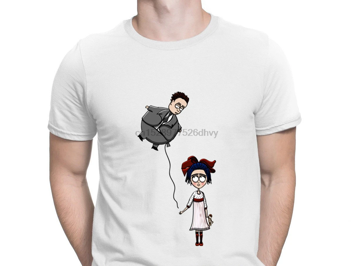 Подгонянная тонкая футболка для мужчин Lil Frida Футболка мужская летняя стильная