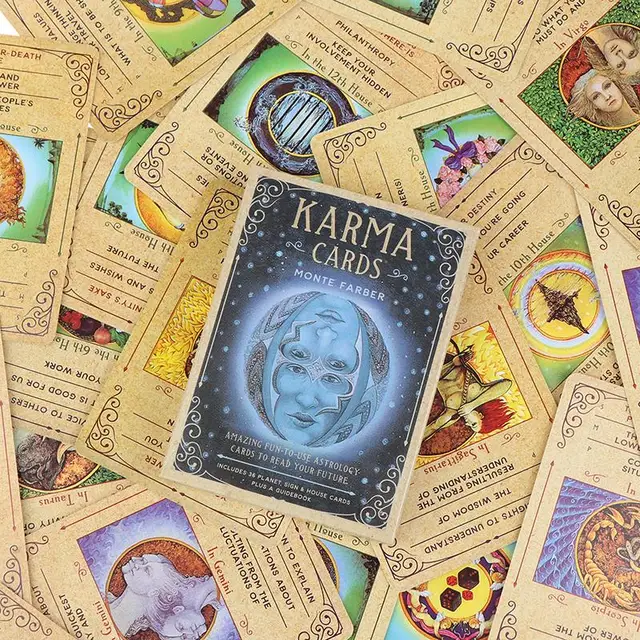 1Box Cards Tarot Cards Family Party Prophecy Divination Board Game Gift 3