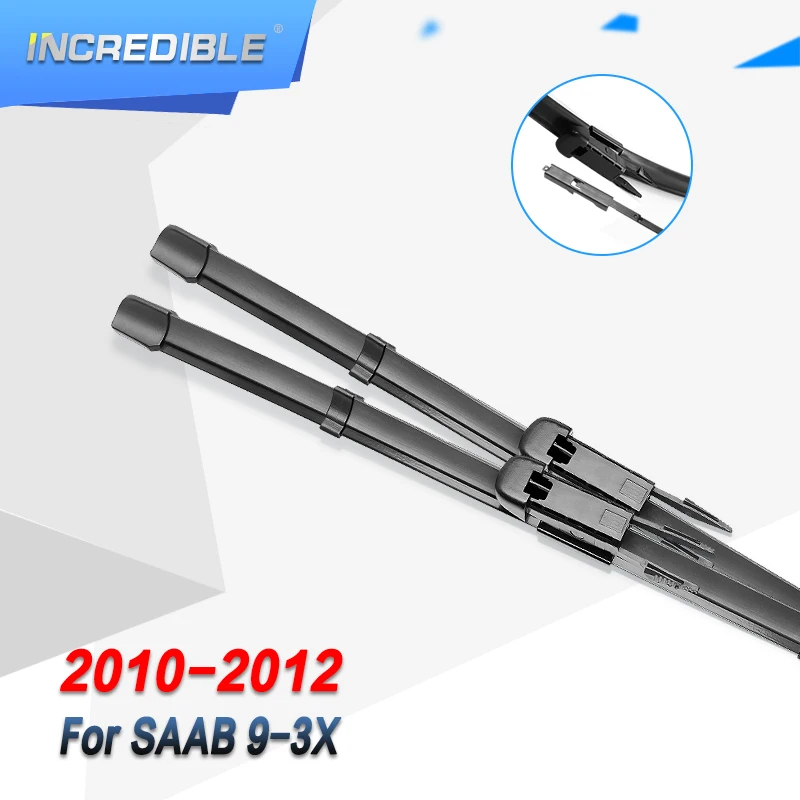 Невероятные щетки стеклоочистителя для SAAB 9 3X Fit Pinch Tab Arms 2010 2011