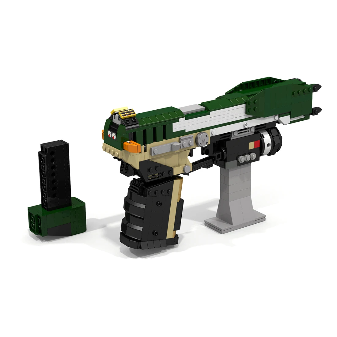 

718Pcs STEM Blaster Bricks Small Particle Building Blocks Educational Toy Set