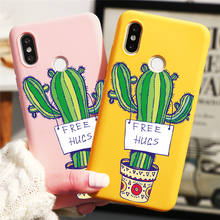 Cactus Plant Candy Color Phone Case For Xiaomi Mi Note 10 A3 CC9 CC9e 9 8 9T Pocophone F2 Pro Lite SE Explorer  Back Cover Coque