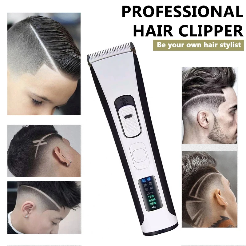

Electric Clipper Hair Clipper Hair Comb Hair Clipper Set Used Wirelessly Convenient To Operate Professional Men's Haircut Tools