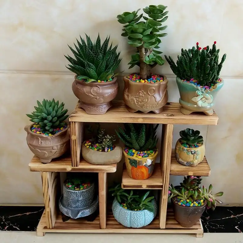 Number 9 Леса Porta Piante Estante Plantas Jardin Estanteria Para Macetas полка Stojak Na Kwiaty Dekoration напольная подставка для цветов - Цвет: Number 9