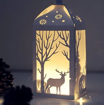 

Chrismas Lantern Metal Cutting Dies New 2020 Deer Crafts Die Cuts For DIY Scrapbooking Paper Cards Decorations Embossin