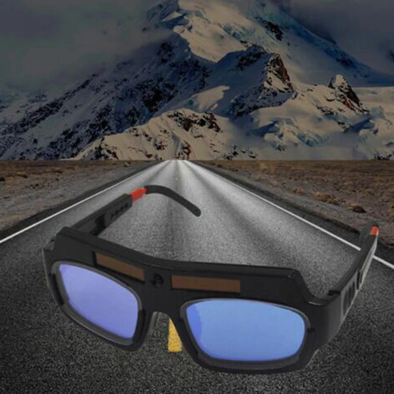 

Safety Welding Goggles Glasses Set Kit Solar Auto Darkening Mask Helmet Gears