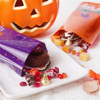 

Halloween Candy Bag Halloween Pumpkin Party Flat Bag Gift Bag Halloween Children tang dai