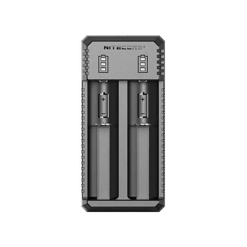 UI2 NITECORE UI2 с двумя слотами usb зарядное устройство+ NITECORE 21700 литий-ионная аккумуляторная батарея NL2150 5000mAh 3,6 V 18Wh - Цвет: UI2