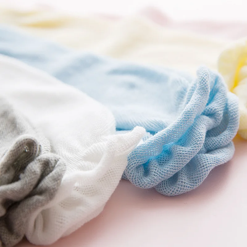 

Spring And Summer Mesh Thin Cotton Baby Socks Infant over-the-Knee Stockings 0-1-3-Year-Old Boots Anti-mosquito Children's Soc