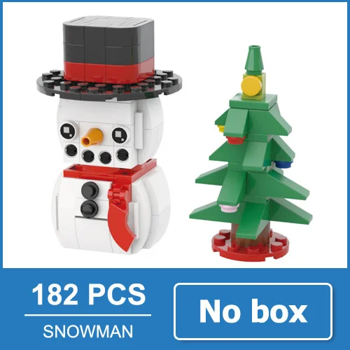 Snowman no box LOZ R2D2 C3PO Wicket фигурки Модель Darth VaderLeia Organa строительные блоки - Цвет: Snowman no box
