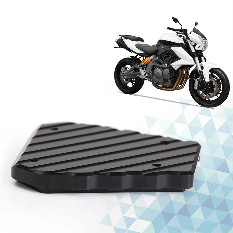 

1 Piece Black Motorcycle Side Stand Enlarger Plate for Benelli TRK502 Aluminum Alloy Motorcycle Accessories