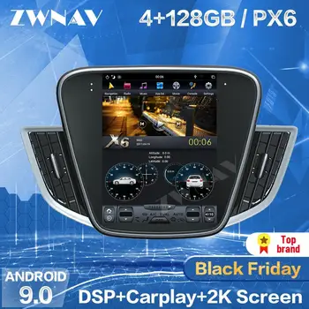 

128GB Tesla Screen Carplay For 2016 2017 2018 Chevrolet Cavalier Android 9 Player GPS Head Unit Auto Audio Stereo Radio Recorder