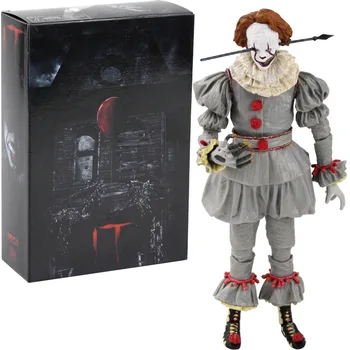 

NECA Stephen King's It 2017 Ultimate Pennywise PVC Action Figure Joker clown BJD Horror Collectible Model Toy Christmas Gift