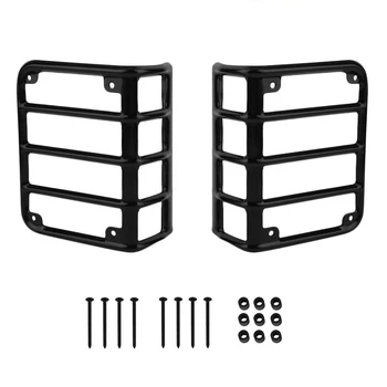 

2pcs/set Mud Prevent Repair Protective DIY Modifying Taillights Cover Tools Maintenance Durable For Jeep
