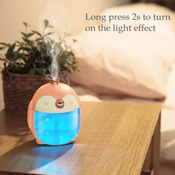 

Night Light Penguins Humidifier Creative Gifts Desktop Car USB Humidifier