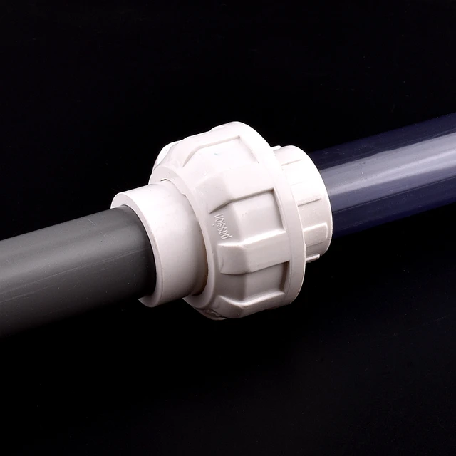 1 Pc 20 25 32 40 50 Mm Id Minőség Vastagítás Fehér Pvc Union Joint Csőcsatlakozó Az Öntöző Kerti Hidroponikus Rendszerhez - Image 5