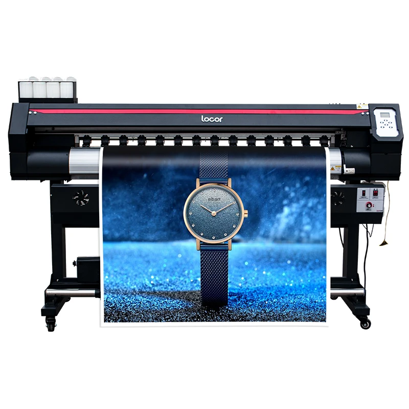 Sticker printing machine 1.8m good price double dx5 heads roll to roll printing machine outdoor cheap vinyl printer