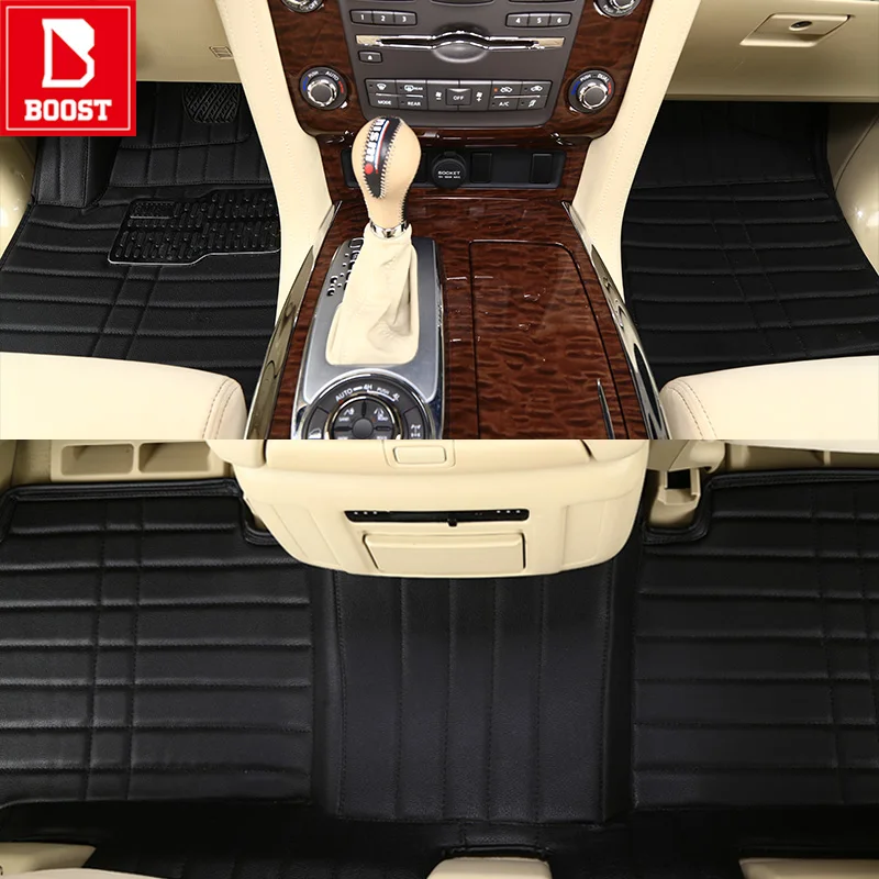 

Коврики для Toyota Crown 200 2007-2013, водостойкие, с левым рулем