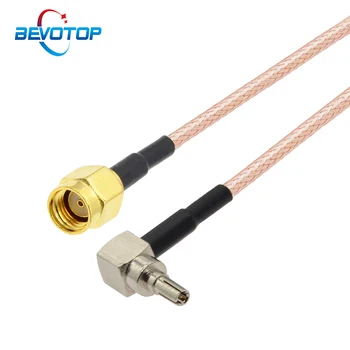 

10pcs CRC9 Male Right Angle to RP SMA Male RG316 RF Coaxial Cable SMA to CRC9 Pigtail 3G 4G Antenna Router Extension JumperCable