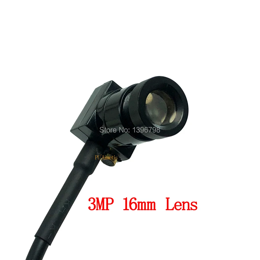 3MP 16 мм объектив 1080P Full HD USB модуль камеры MJPEG 30fps высокоскоростной Мини CCTV Linux UVC Android