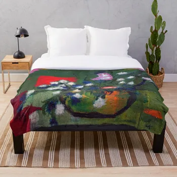 

Soft Blanket for Bed Sherpa Flannel Fleece Blanket Home Travel Sofa Soft Throw Blanket Flowers In Flowerport 3