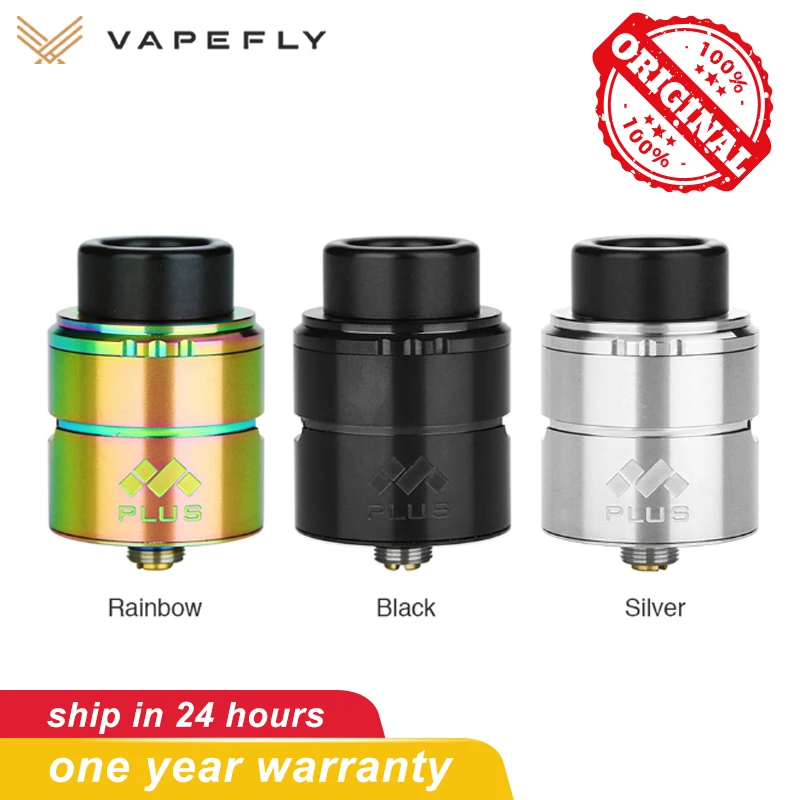 Оригинальный Vapefly Mesh Plus RDA vape Tank сопротивление 0.18ohm с BF squonk pin 510 нить атомайзер для