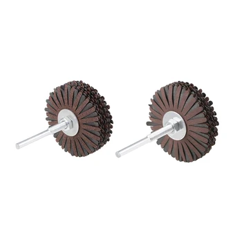 

uxcell Abrasive Cloth Flap Wheel Sanding Star 1/4-Inch Shank to Metallurgy Machinery Metal Wood Products Hardware tools