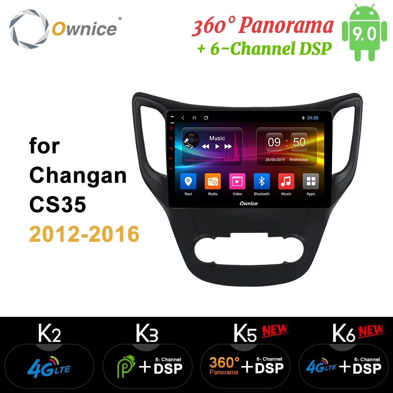 Ownice k3 k5 k6 для Changan CS35 2012-2016 автомобильный Радио Мультимедиа Видео плеер навигация