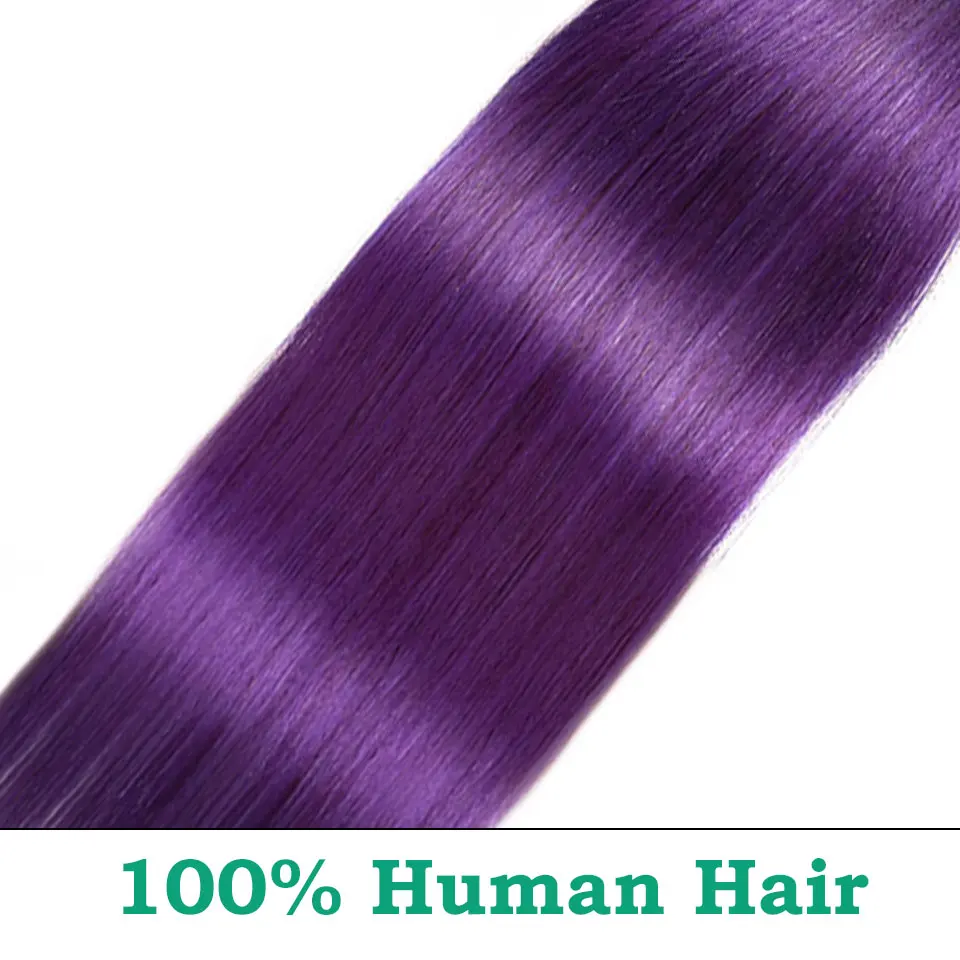 cabelo humano pré colorido # 1b 99j