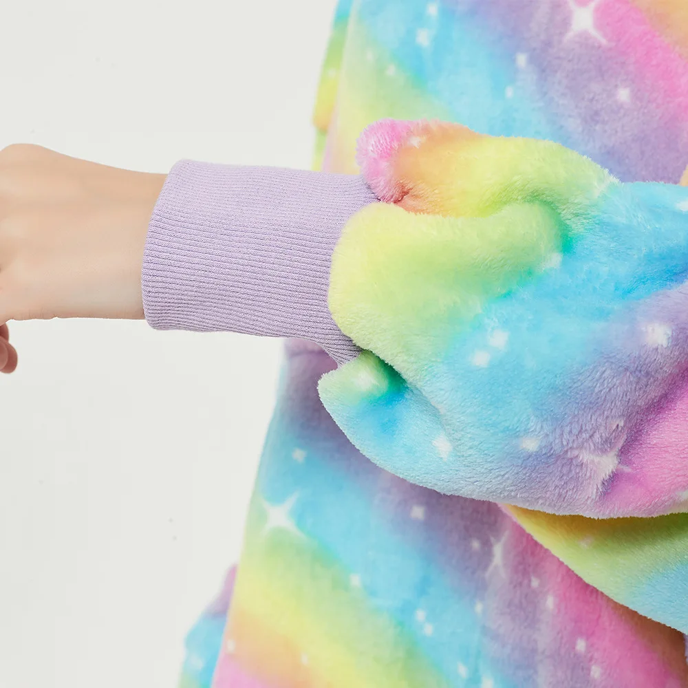 Hot Tv Lazy Blanket Hooded Sweater Women Autumn