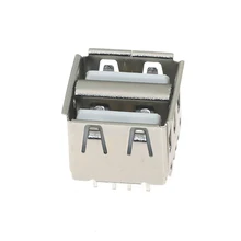 

Double Layer Type A USB 2.0 Female diy 8Pin DIP 10.5mm usb interface Port Jack Socket Electric Terminals Tail Plug