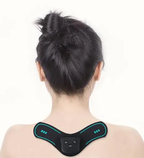 

Multi-function intelligent charging shoulder and neck massage machine mini pulse shoulder and neck massage with tens digital the