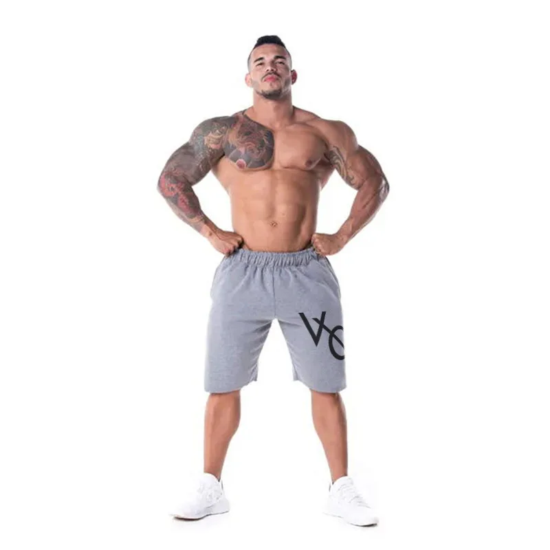 

Muscle Fitness Summer Starting Sports Shorts Men's Outdoor Exercise Running Training Shorts Straight