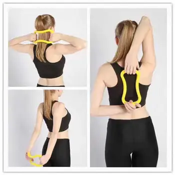

Yoga Circle Open Back Open Shoulder Beautiful Back Artifact Pilates Ring Stretch Resistance Ring Bodybuilding Fitness Workout