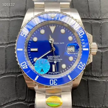 

top brand men's 3AAA luxury watch GMT series ceramic rlx 40MM dial date strap automatic mechanical wristwatch men watches R2