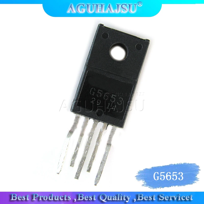 5PCS STR-G5653 G5653 STRG5653 TO220F Color TV power chip line five feet integrated electronic components IC | Электронные