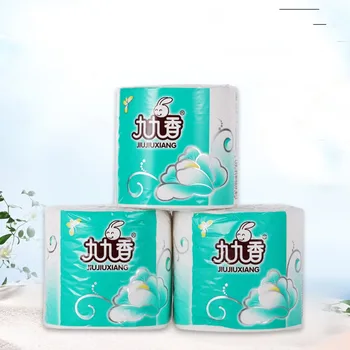 

Toilet Paper Roll Pack Bathroom Bath Tissue Household Kitchen Cleaning Tissue Paper White Rolling Paper Towels Papier Toilette