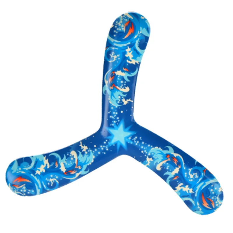 Children's Outdoor Leisure Sports Toys Trefoil Boomerang Children Throwing Toys Boomerang Children PU Darts 8