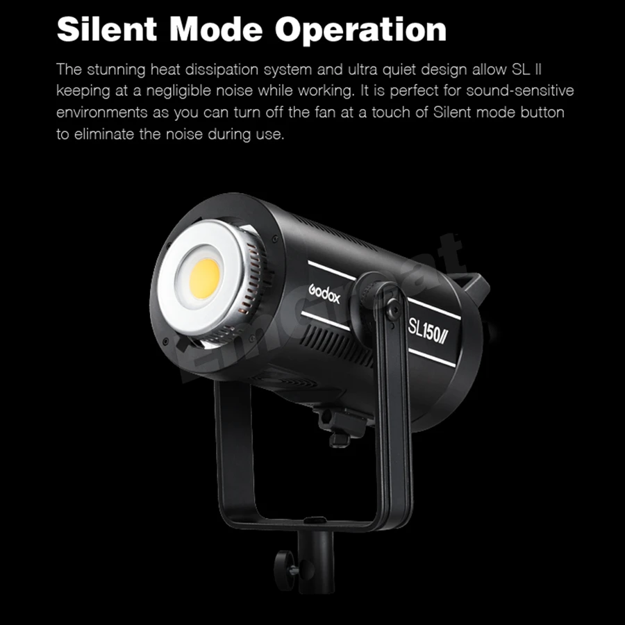 US $406.00 Godox SL150II SL150W II LED Video Light 150W Bowens Mount Daylight Balanced 5600K 24G Wireless X System For Camera Interview
