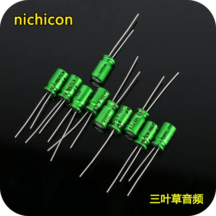 20 шт. NICHICON MUSE BP 4,7 мкФ с алюминиевой крышкой, 50В 6X11 мм 50V4. 7 мкФ nichicon MUSE-BP 4,7 мкФ/с алюминиевой крышкой, 50В BP ES Неполярные с алюминиевой крышкой, 50В 4,7 мкФ