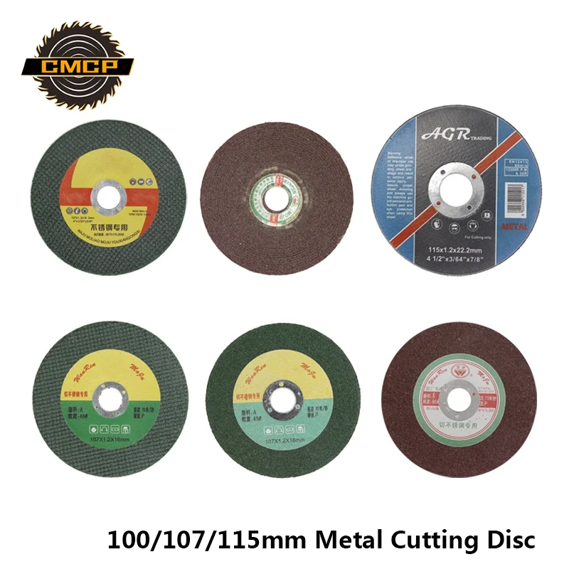 

CMCP 100/107/115mm Metal Cutting Disc For Cutting Stainless Steel Resin Cutting Disc Cut Off Wheels For Angle Grinder Saw Disc