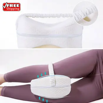 

NEW Memory Foam Leg Support Pillow Back Legs Knee Wedge Cushion Body Pain Relief