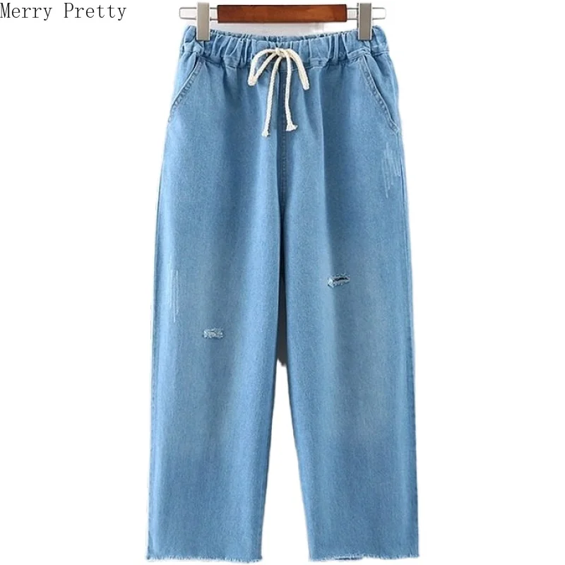 blue jeans with holes in them