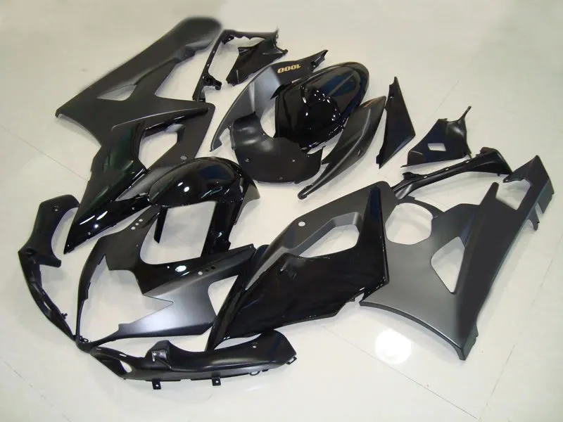 ABS 매트 및 광택 블랙 페어링 키트 GSXR1000 2005 2006 GSX-R1000 GSXR1000 K5 05 06 사출 금형 페어링 세트 + 선물