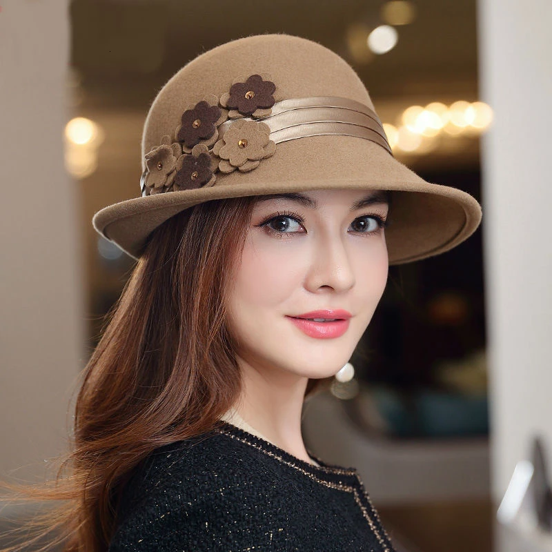 Женские осенние и зимние вечерние Формальные Fedora Шляпа Женская обувь в