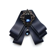 Ручная работа галстук-бабочка высшего качества Мужская Корейская Ретро школьная форма Карьера Рубашки Женская деловая лента галстук-бабочка классика