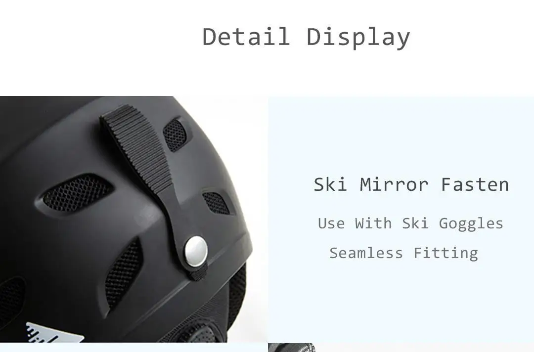 Xiaomi ударопрочный дышащий Лыжный шлем Xiomi векторный анти-сейсмическая вентиляция лыжный шлем окружность головы регулятор лыж